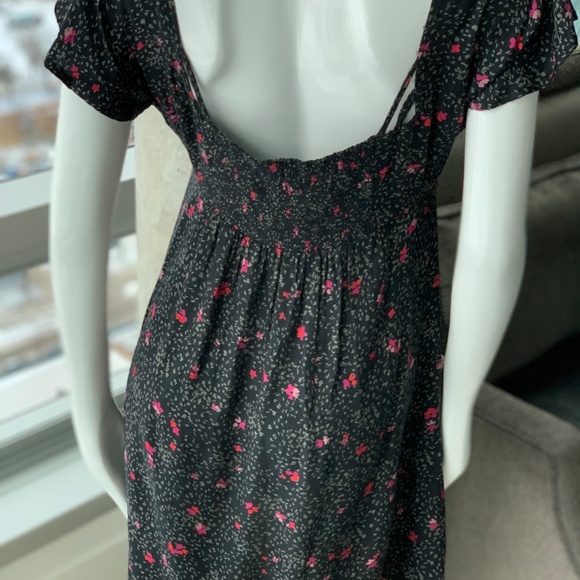 Volcom Black and Floral Sundress - Worn twice - Picture 8 of 14